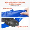 Backwash Hose, 2 in x 100 ft, Blue High Quality PVC Hose, with Clamps, Camlock, Aluminum Fittings, Fit Various Pumps, for Sewage Treatment